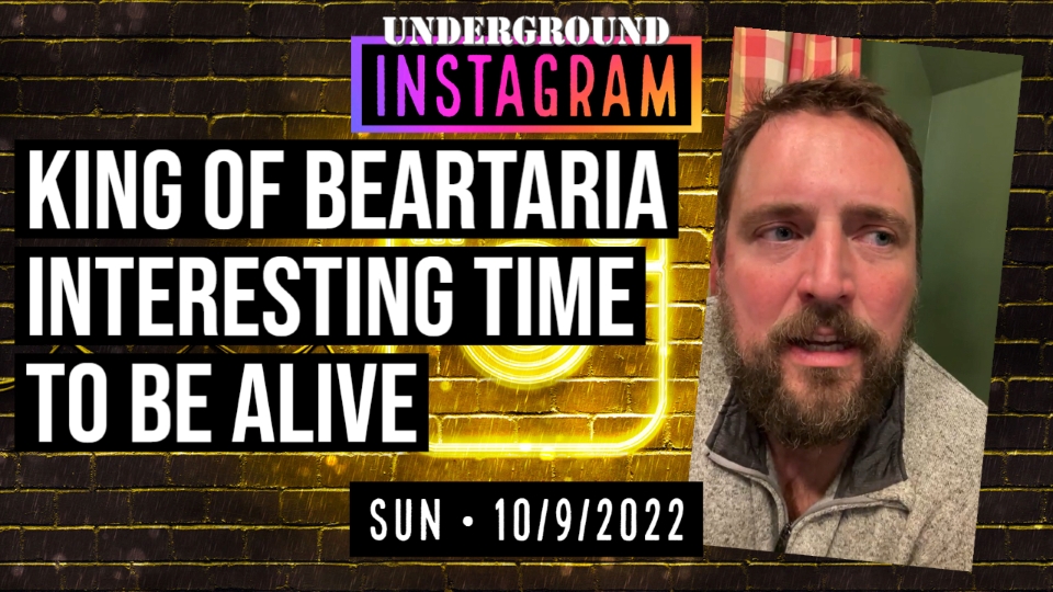 Sunday October 9 2022 King Of Beartaria Interesting Time To Be Alive Big Bear Bonus Streams 7922